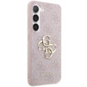 Guess GUHCS23S4GMGPI S23 S911 różowy/pink hardcase 4G Big Metal Logo