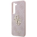 Guess GUHCS23S4GMGPI S23 S911 różowy/pink hardcase 4G Big Metal Logo