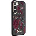 Guess GUHCS23SHCFWSA S23 S911 zielony/khaki hardcase Flower Collection