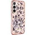 Guess GUHCS23SHCFWSP S23 S911 różowy/pink hardcase Flower Collection