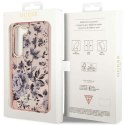 Guess GUHCS23SHCFWSP S23 S911 różowy/pink hardcase Flower Collection