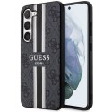 Guess GUHCS23SP4RPSK S23 S911 czarny/black hardcase 4G Printed Stripe