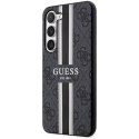 Guess GUHCS23SP4RPSK S23 S911 czarny/black hardcase 4G Printed Stripe