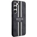 Guess GUHCS23SP4RPSK S23 S911 czarny/black hardcase 4G Printed Stripe