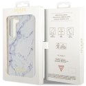 Guess GUHCS23SPCUMAH S23 S911 biały/white hardcase Marble