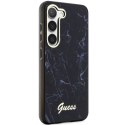 Guess GUHCS23SPCUMAK S23 S911 czarny/black hardcase Marble