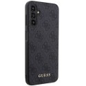 Guess GUHCSA14G4GFGR A14 szary/grey hard case 4G Metal Gold Logo