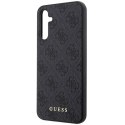 Guess GUHCSA14G4GFGR A14 szary/grey hard case 4G Metal Gold Logo