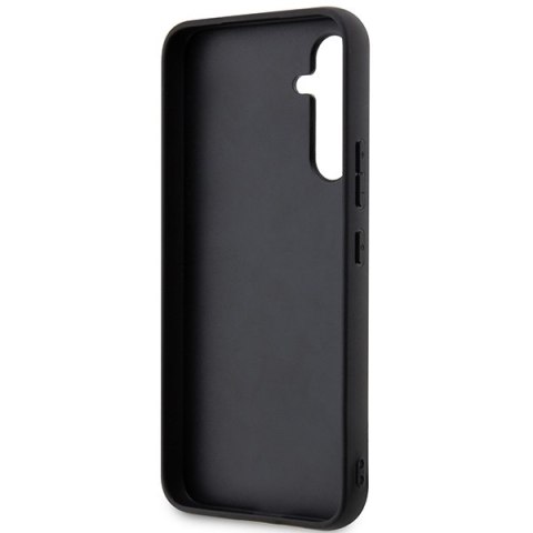 Guess GUHCSA54G4GFGR A54 5G A546 szary/grey hard case 4G Metal Gold Logo