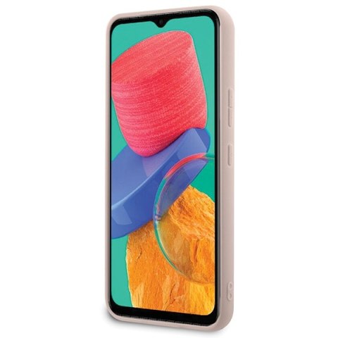 Guess GUHCSA54G4GFPI A54 A546 różowy/pink hard case 4G Metal Gold Logo