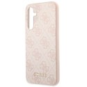 Guess GUHCSA54G4GFPI A54 A546 różowy/pink hard case 4G Metal Gold Logo