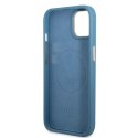 Guess GUHMP13MU4GPRB iPhone 13 6,1" niebieski/blue hard case 4G Logo Plate MagSafe