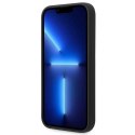 Guess GUHMP14LSBPLK iPhone 14 Pro 6,1" czarny/black hard case Silicone Logo Plate MagSafe