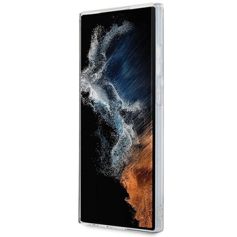 Guess GUHMS23LH4STK S23 Ultra S918 czarny/black hardcase 4G MagSafe