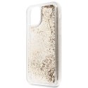 Guess GUOHCN61GLHFLGO iPhone 11 / Xr 6,1" gold/złoty hardcase Glitter Charms