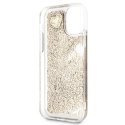 Guess GUOHCN61GLHFLGO iPhone 11 / Xr 6,1" gold/złoty hardcase Glitter Charms