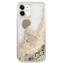 Guess GUOHCN61GLHFLGO iPhone 11 / Xr 6,1" gold/złoty hardcase Glitter Charms