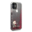 Guess GUOHCN61GLHFLRA iPhone 11 6,1" / Xr malinowy/raspberry hardcase Glitter Charms