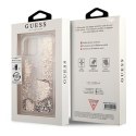 Guess GUOHCP12MGLHFLGO iPhone 12/12 Pro gold/złoty hardcase Glitter Charms