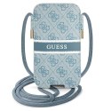 Guess Torebka GUPHM4GDBL 6,1" niebieski/blue hardcase 4G Stripe