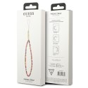 Guess zawieszka GUSTGMPP Phone Strap wielokolorowy różowy/multicolor pink Heishi Beads