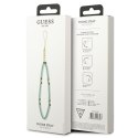 Guess zawieszka GUSTPEARP Phone Strap niebieski/blue Heishi Beads