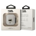 Karl Lagerfeld KLA2HNIKTCT AirPods 1/2 cover transparent Karl`s Head