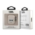 Karl Lagerfeld KLA2UCHGD AirPods 1/2 cover złoty/gold Glitter Choupette