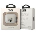 Karl Lagerfeld KLA3HNKCTGT Airpods 3 cover transparent Glitter Karl&Choupette