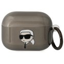 Karl Lagerfeld KLAPHNIKTCK AirPods Pro cover czarny/black Karl`s Head