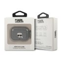 Karl Lagerfeld KLAPUKHGK AirPods Pro cover czarny/black Glitter Karl`s Head