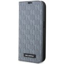 Karl Lagerfeld KLBKP14XSAKLHPG iPhone 14 Pro Max 6.7" bookcase srebrny/silver Saffiano Monogram