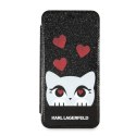 Karl Lagerfeld KLFLBKPXVDCBK iPhone X/Xs black book Valentine