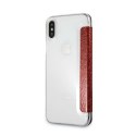 Karl Lagerfeld KLFLBKPXVDCRE iPhone X/XS red/czerwony book Valentine