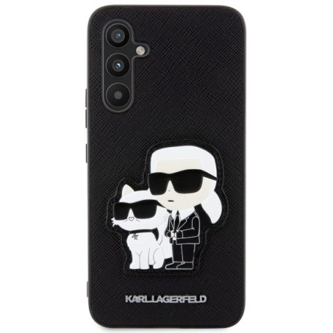 Karl Lagerfeld KLHCA34SANKCPK A34 5G A346 hardcase czarny/black Saffiano Karl & Choupette