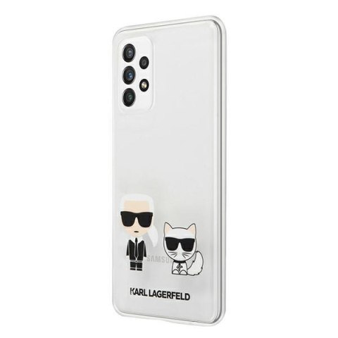 Karl Lagerfeld KLHCA52CKTR A525/A526 A52 hardcase Transparent Karl & Choupette
