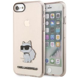 Karl Lagerfeld KLHCI8HNCHTCP iPhone 7/8/ SE 2020 / SE 2022 różowy/pink hardcase Ikonik Choupette