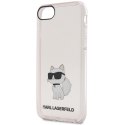 Karl Lagerfeld KLHCI8HNCHTCP iPhone 7/8/ SE 2020 / SE 2022 różowy/pink hardcase Ikonik Choupette