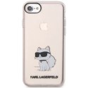 Karl Lagerfeld KLHCI8HNCHTCP iPhone 7/8/ SE 2020 / SE 2022 różowy/pink hardcase Ikonik Choupette