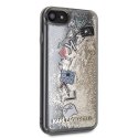 Karl Lagerfeld KLHCI8KSICGO iPhone 7/8 SE 2020 / SE 2022 złoty/gold hard case Iconic Liquid Glitter