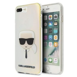 Karl Lagerfeld KLHCI8LPCKHML iPhone 7/8 Plus multicolor hardcase Iridescent Karl`s Head