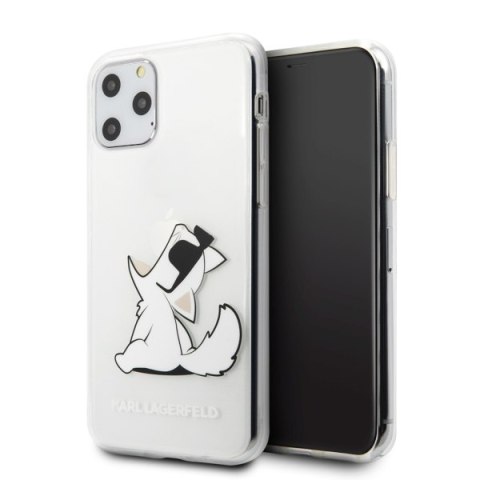 Karl Lagerfeld KLHCN58CFNRC iPhone 11 Pro hardcase transparent Choupette Fun