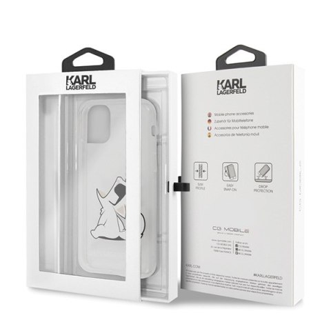 Karl Lagerfeld KLHCN58CFNRC iPhone 11 Pro hardcase transparent Choupette Fun