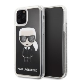 Karl Lagerfeld KLHCN58ICGBK iPhone 11 Pro czarny/black Iconic Glitter