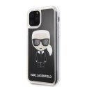 Karl Lagerfeld KLHCN58ICGBK iPhone 11 Pro czarny/black Iconic Glitter