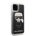 Karl Lagerfeld KLHCN58ICGBK iPhone 11 Pro czarny/black Iconic Glitter