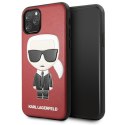 Karl Lagerfeld KLHCN58IKPURE iPhone 11 Pro 5,8" hardcase czerwony/red Iconic Karl Embossed