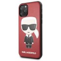 Karl Lagerfeld KLHCN58IKPURE iPhone 11 Pro 5,8" hardcase czerwony/red Iconic Karl Embossed