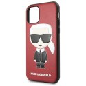 Karl Lagerfeld KLHCN58IKPURE iPhone 11 Pro 5,8" hardcase czerwony/red Iconic Karl Embossed