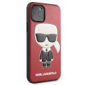 Karl Lagerfeld KLHCN58IKPURE iPhone 11 Pro 5,8" hardcase czerwony/red Iconic Karl Embossed